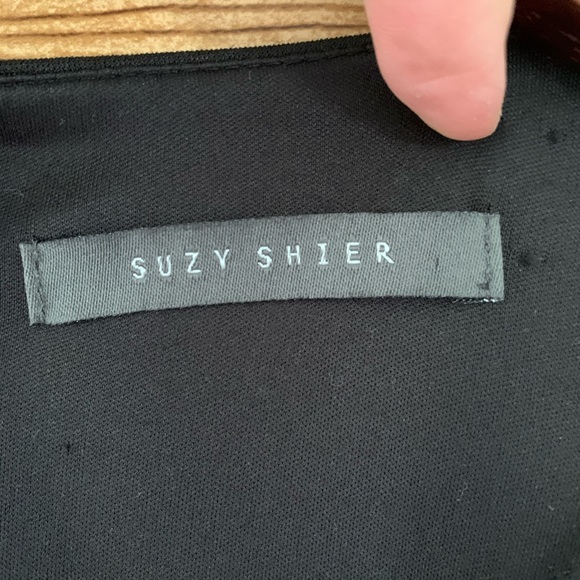 SUZY SHIER BLACK LACE DETAIL CUTOUT DRESS - Picture 5 of 7